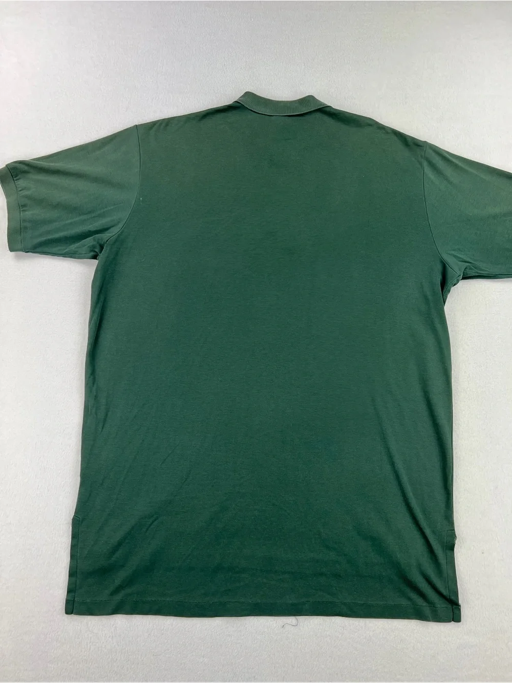 VTG Polo Ralph Lauren Forrest Green Polo Golf Crest Logo Lightweight Mens Sz L
